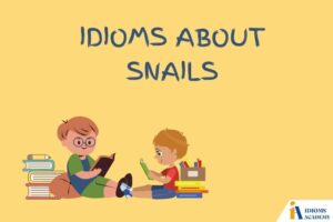 idioms about snails