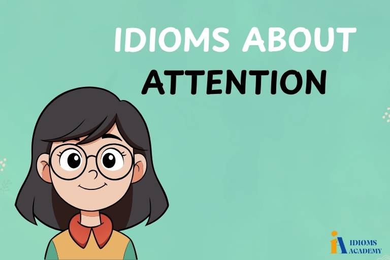 idioms about attention