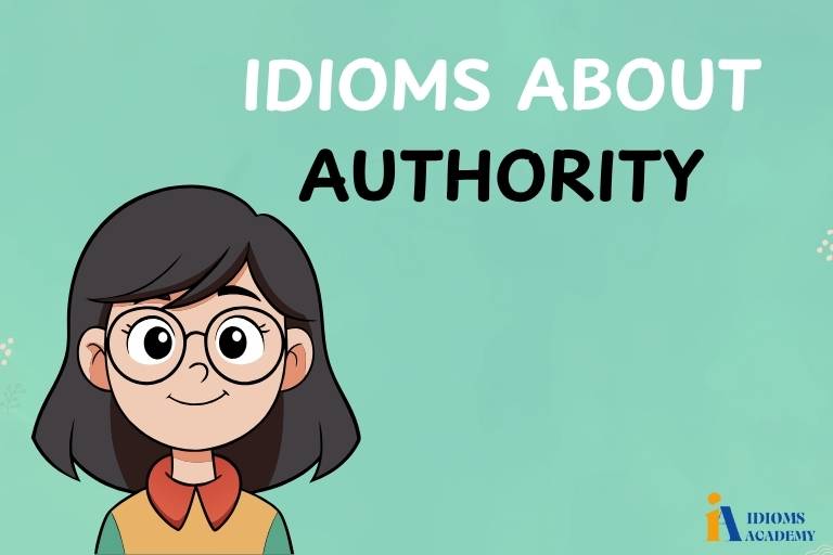 idioms about authority