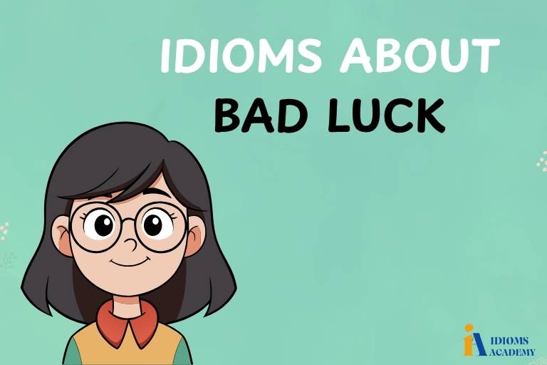 idioms about bad luck