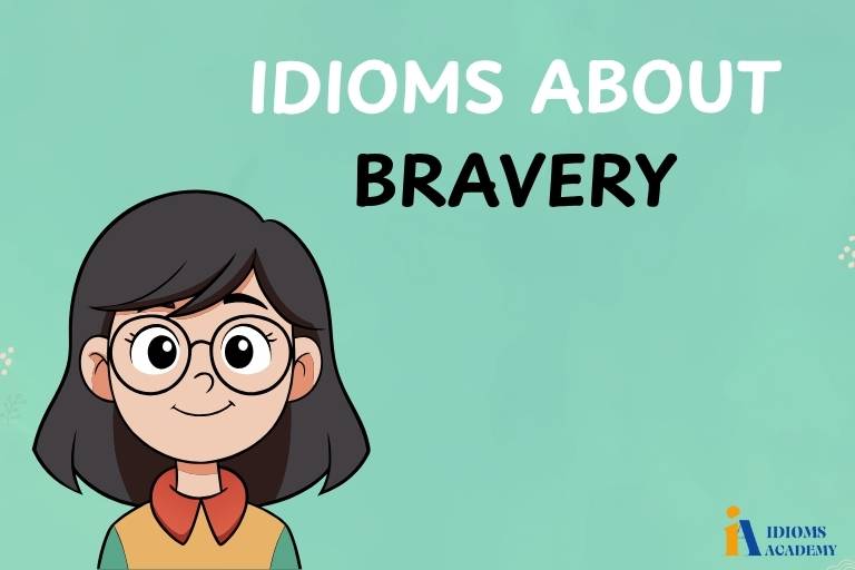idioms about bravery