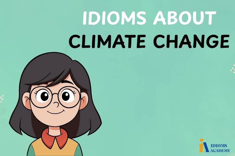 idioms about climate change