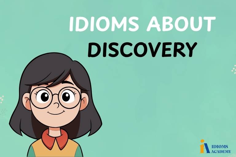 idioms about discovery