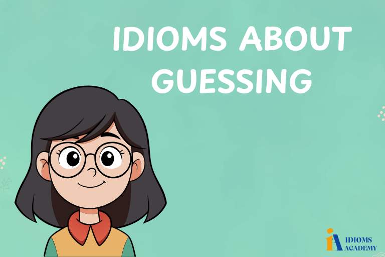 idioms about guessing