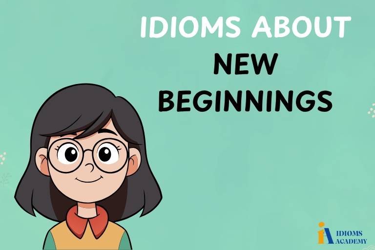 idioms about new beginnings