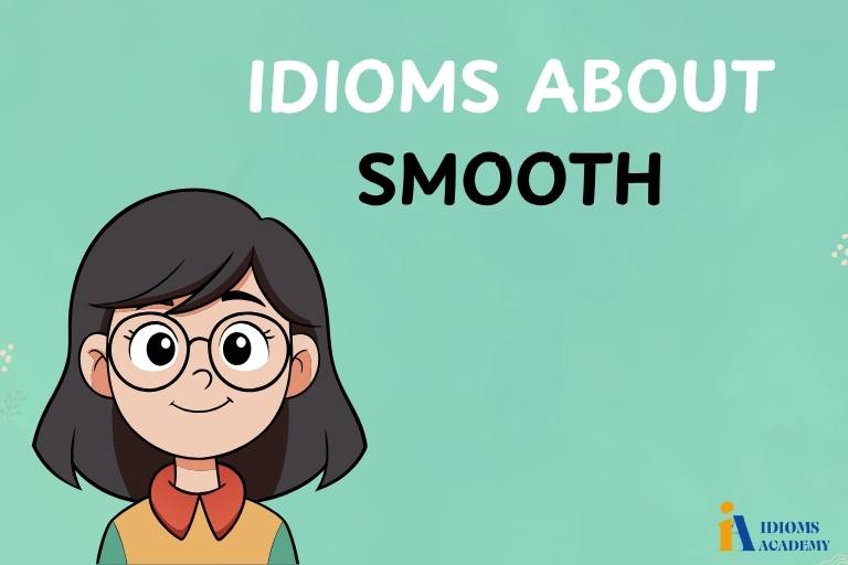 idioms about smooth