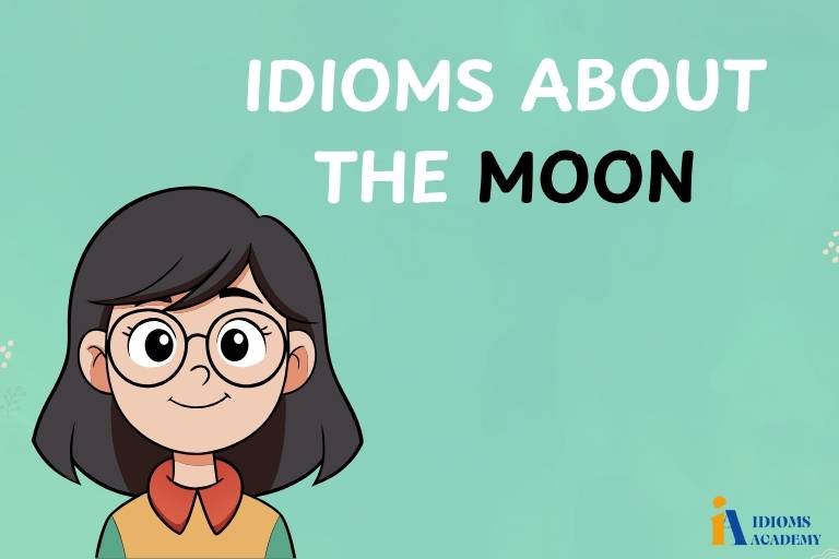idioms about the moon
