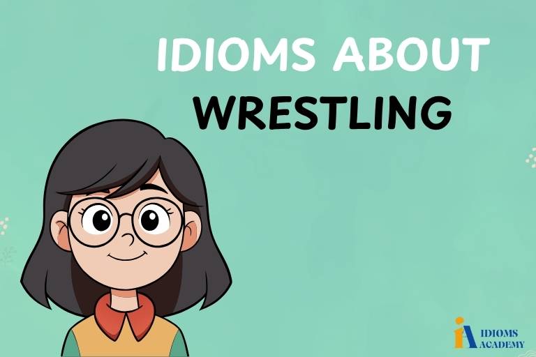 idioms about wrestling