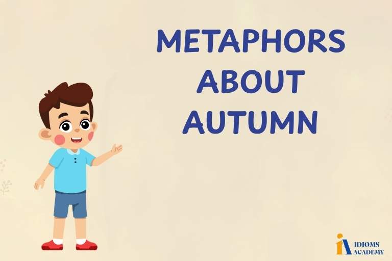 metaphors about autumn