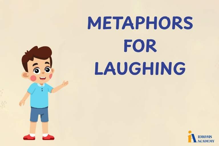 metaphors for laughing