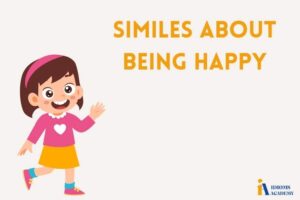similes about being happy