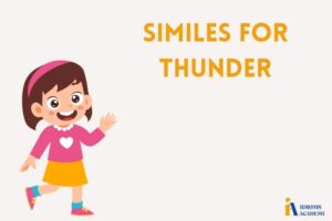 similes for thunder
