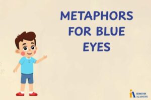 metaphors for blue eyes