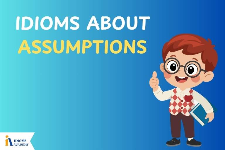 idioms about assumptions