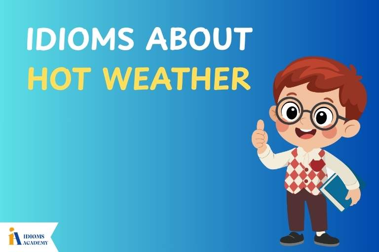 idioms about hot weather