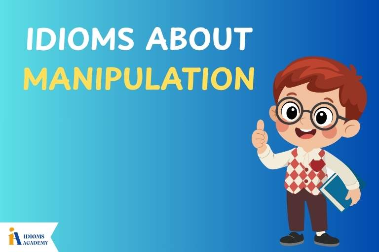 idioms about manipulation